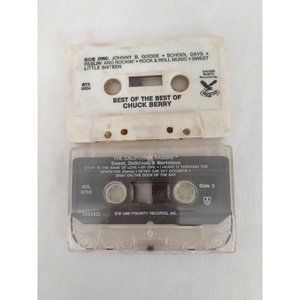 The California Raisins & Best Of The Best Of Chuck Berry Cassette Tape Lot